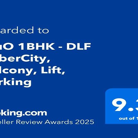 Bluo 1Bhk - Dlf Cybercity, Balcony, Lift, Parking Gurgaon Eksteriør bilde